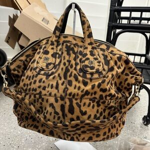 Givenchy Nightingale Leopard Bag